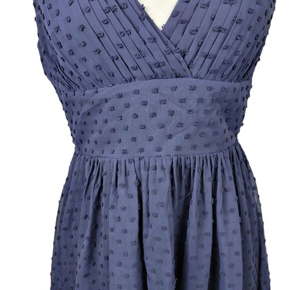 J.Crew Marlow Swiss-Dot Dress. Royal Blue 8P#026 - Picture 5 of 16